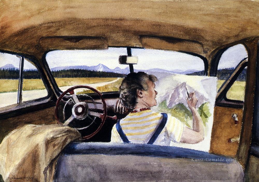 Jo in Wyoming Edward Hopper Ölgemälde